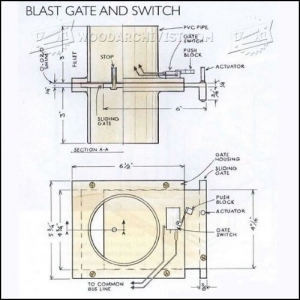 Dust Collector Blast Gate