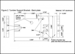 Lathe Tumbler Reverse