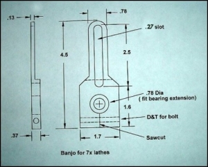 Lathe Threading Banjo