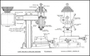 Light Milling and Drilling Machine