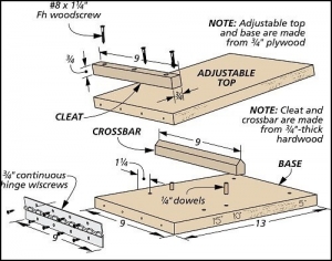 Drill Press Angle Support