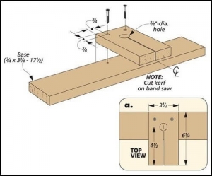 Round Stock Drilling Jig