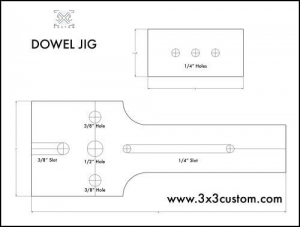 Dowel Hole Drilling Jig