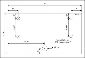 Shelf Pin Jig