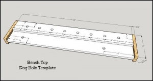 Dog Hole Drilling Jig