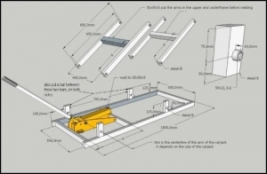 Motorcycle Lift Table