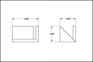 Pen Blank Center Finder