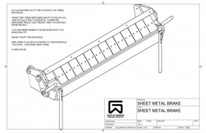 Sheetmetal Brake