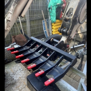 Mini Digger Rake