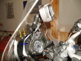 motorcycle gps mounting brackets