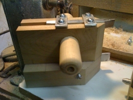 homemade wood lathe duplicator