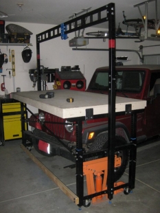 Over-The-Jeep Lift Table